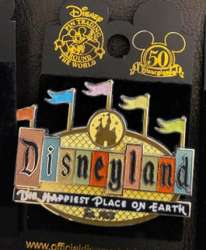 48181 - Retro Collection - 50th Anniversary - 50th Anniversary Disneyland Retro Marquee Sign - Disneyland Resort alternate image