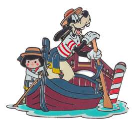 Italy - Gondolier Goofy