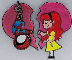 Spider-Man and Mary Jane (2-pin set)