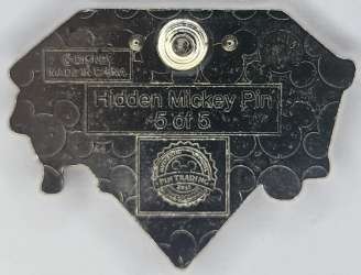 2015 Hidden Mickey - Diamond Celebration Attractions - Horse-Drawn Trolley - DLR
