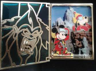 30850 - Walt Disney World Jumbo Hinged Stained Glass Storybook Series - Expedition Everest - Walt Disney World alternate image