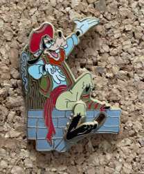 48308 - Pirates of the Caribbean - Illustrated Collector Set - Goofy with Hairy Leg - Disneyland Resort alternate image