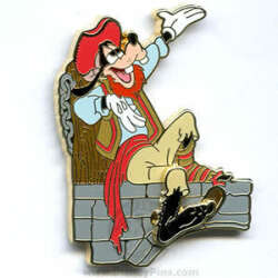 48308 - Pirates of the Caribbean - Illustrated Collector Set - Goofy with Hairy Leg - Disneyland Resort alternate image
