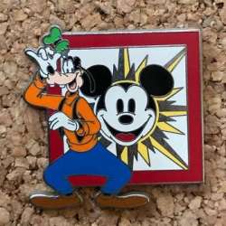 'Goofy with Mickey Starburst - DLR'