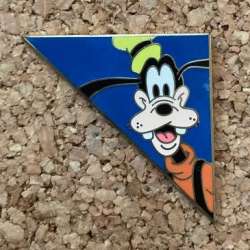 Tangram Pin Set - Mickey Mouse and Friends - Goofy ONLY (Blue Triangle) - MLT