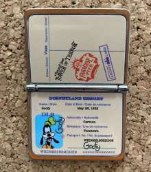Goofy Passport