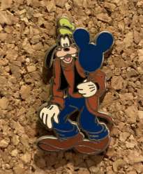 48328 - VoluntEars - Goofy holding Blue Mickey Head Balloon - Disneyland Resort alternate image