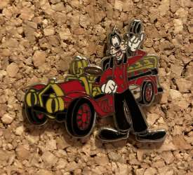 Goofy with Fire Engine Truck