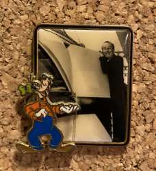 100th Birthday Frame Series - Walt and Goofy  - Monorail - DLR