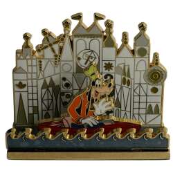 48345 - 3D Diorama Collection - Goofy Riding it's a small world - Disneyland Resort alternate image