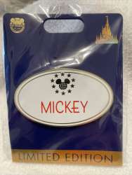 48445 - Walt Disney World 50th Anniversary Cast Member Name Tags - 10th Anniversary - Mickey - Walt Disney World alternate image