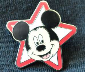 2058 - 2012 Stars Mini-Pin - Star shaped Mickey alternate image