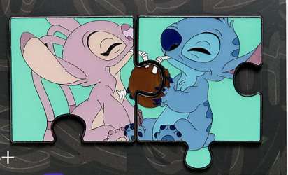 48593 - Lilo & Stitch - Stitch and Angel puzzle - Loungefly alternate image