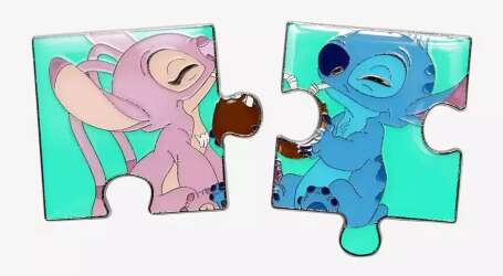 48593 - Lilo & Stitch - Stitch and Angel puzzle - Loungefly alternate image