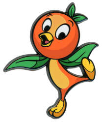 'FiGPiN - Disney Theme Parks - Orange Bird #684 - FGP'