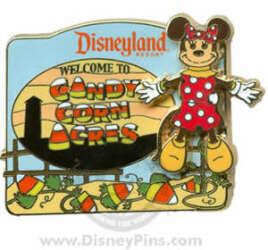 'Candy Corn Acres - Scarecrow Minnie Mouse - DLR'