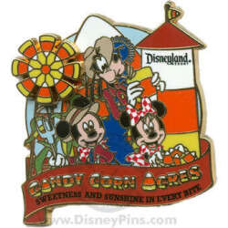 'Candy Corn Acres - Mickey, Minnie and Goofy (Spinner) - DLR'