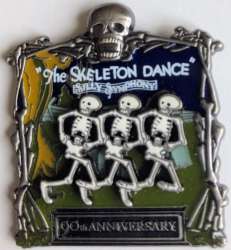 32104 - Cast Exclusive Movie Anniversary Collection - The Skeleton Dance Silly Symphony 90th Anniversary - Theme Park Cast Member Exclusive alternate image