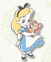 Animators’ Collection - Series 2 — Alice Holding Dinah - DLP