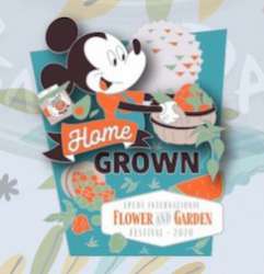 32345 - EPCOT International Flower & Garden Festival 2020 - 2020 Festival Logo - Walt Disney World alternate image