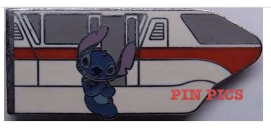 20913 - 35 Magical Years Mystery Tin Set - Monorail - Stitch - Walt Disney World alternate image