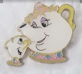 48518 - Pink A La Mode (PALM) - Beauty and the Beast - Mrs. Potts & Chip - Disney Licensed alternate image