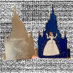 48888 - Walt Disney World 50th Anniversary - Cinderella's Castle #2: Jeweled Hinged alternate image