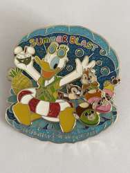 49013 - Pin Trading Carnival 2018 - Summer Blast - Donald, Chip, & Dale - Shanghai Disney Resort alternate image