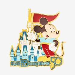 49051 - Loungefly - Walt Disney World 50th Anniversary - Mickey & Cinderella Castle - Loungefly alternate image