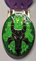 31937 - Magical Manifestations Bi-Monthly Series - Maleficent Hinged Oval - Walt Disney World alternate image