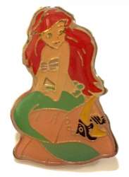 The Little Mermaid - Ariel Sitting on Rock - DLIC