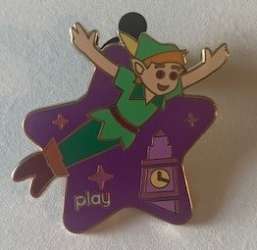 10162 - Play Disney Parks Achievement Pin - Never Lander — Peter Pan's Flight - Walt Disney World alternate image