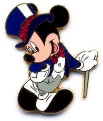 'Gala Mickey & Minnie - Mickey Mouse in a Tuxedo and Top Hat - DLP'
