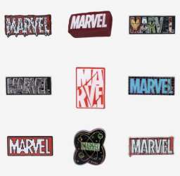 BoxLunch - Marvel Logo Blind Box Set