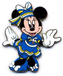 Minnie Mouse in a Blue Dress