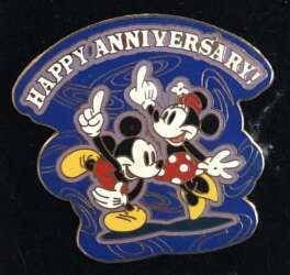 49554 - Mickey and Minnie - Happy Anniversary (Mickey & Minnie) - Walt Disney World alternate image