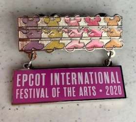 29419 - Epcot International Festival of the Arts 2020 - Mickey Color Silhouettes - Walt Disney World alternate image