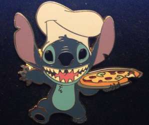Annual Passholder - Dining With Character Series - Pizza Chef Stitch - DLR