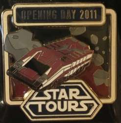 32203 - Star Tours - The Adventures Continue - 'Opening Day 2011' Pin - Disneyland Resort alternate image