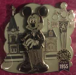 80116 - Charter Year - Disney's Artist Choice - Mickey Mouse as Walt Disney at Disneyland's Opening Day - Disney Fan Club alternate image