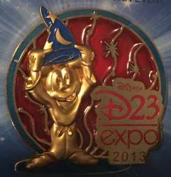 32110 - D23 Expo 2013: Stained Glass Sorcerer Collection - Mickey - Disney Fan Club alternate image