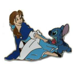 49713 - Stitch Be My Valentine - Stitch with Belle - Disney Store US alternate image
