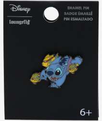 49742 - BoxLunch - Lilo & Stitch - Stitch Swimming with Tropical Fish - Loungefly alternate image