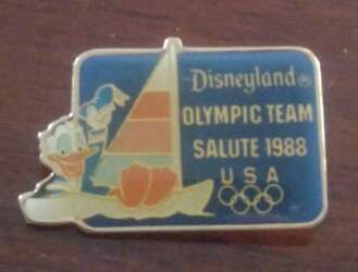 '1988 Summer Olympics - Donald Duck (Sailing) - DLR'