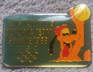 49758 - 1988 Summer Olympics Team Salute - Pluto (Water Polo) - Disneyland Resort alternate image