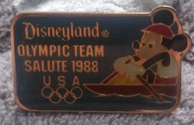 49761 - 1988 Summer Olympics Team Salute - Mickey Mouse (Rowing) - Disneyland Resort alternate image