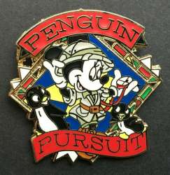 Penguin Pursuit with Minnie Mouse