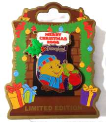 49898 - 2008 Christmas Stocking - Winnie the Pooh - Disneyland Resort alternate image