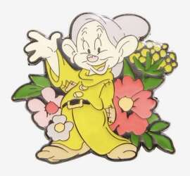 49942 - BoxLunch - Snow White and the Seven Dwarfs Floral - Dopey - Loungefly alternate image