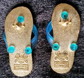 Flip Flops / Sandals Pin Set Series - Mickey and Minnie Set - Full Set - MLT